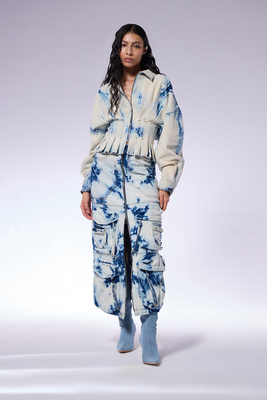 Iced Wash Denim Set