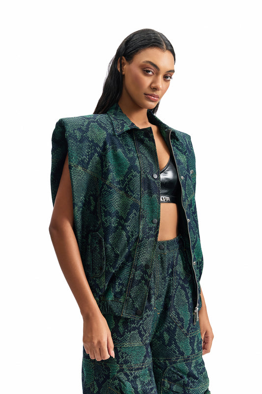 Serpent Boxy Jacket