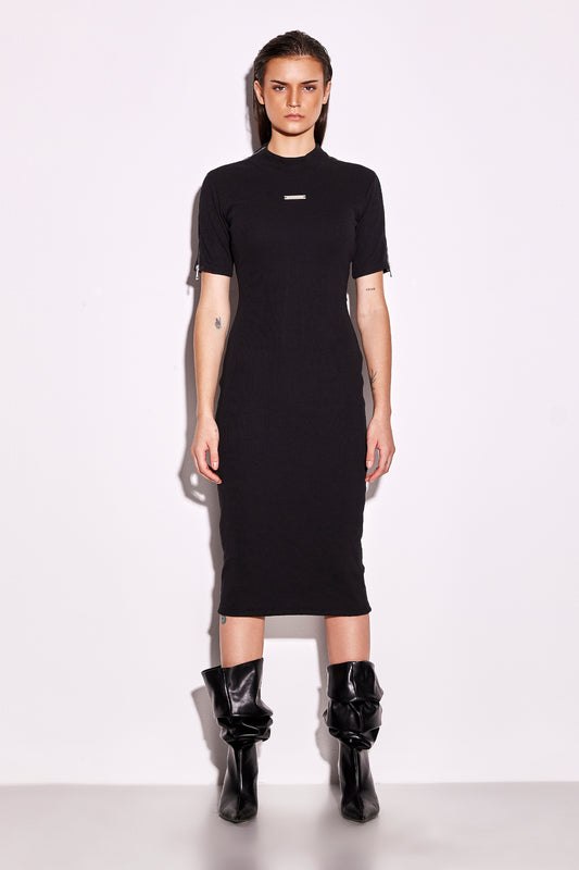 Black Midi Dress