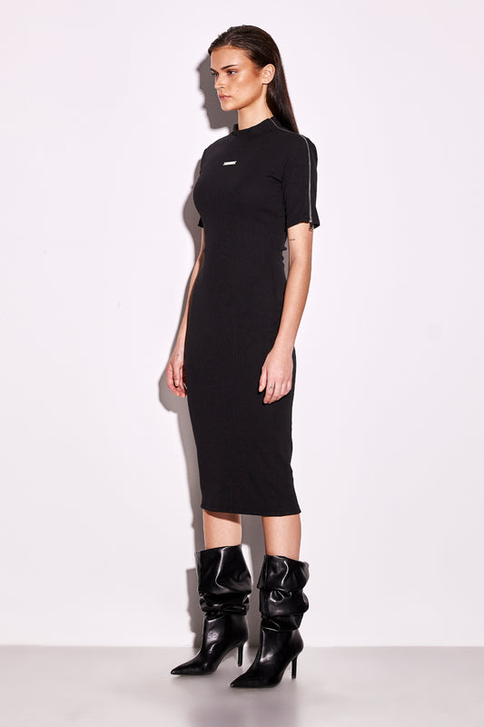 Black Midi Dress