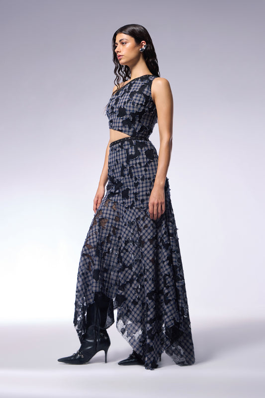 Deconstructed Maxi Dress