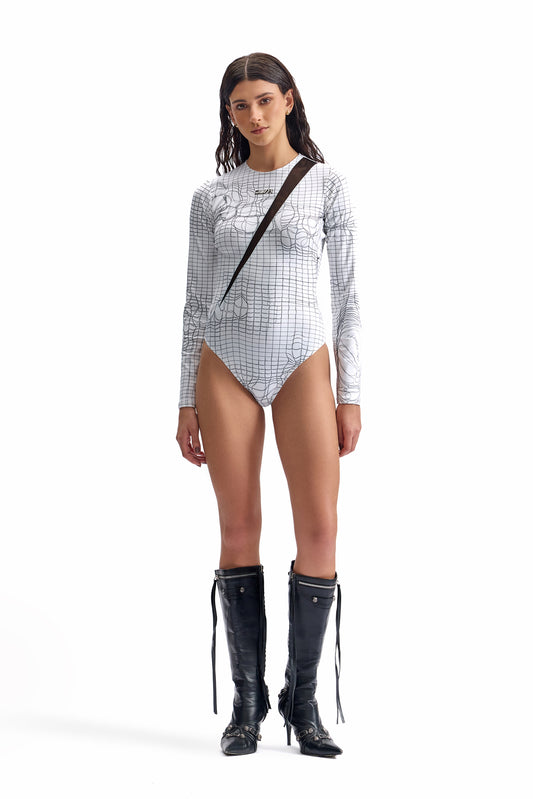 Entangled Mesh Bodysuit