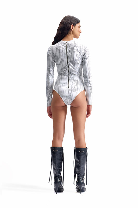 Entangled Mesh Bodysuit